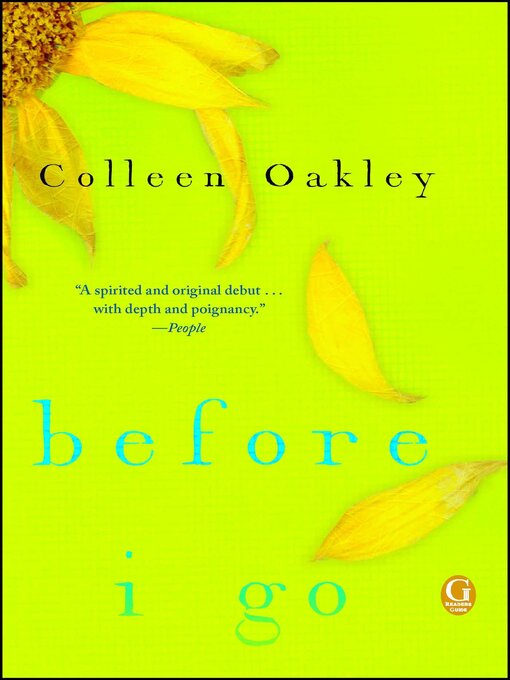 Title details for Before I Go by Colleen Oakley - Wait list